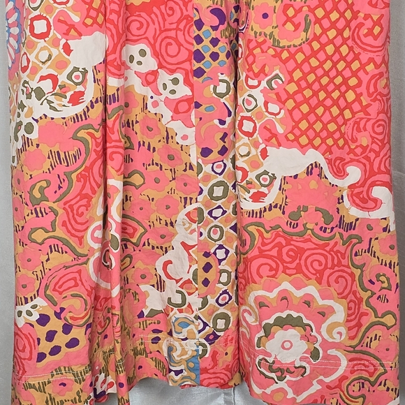 J. Crew Women's Floral Sleeveless Button Down Dress Pockets Belted Fairy Chic 6 - Picture 11 of 16